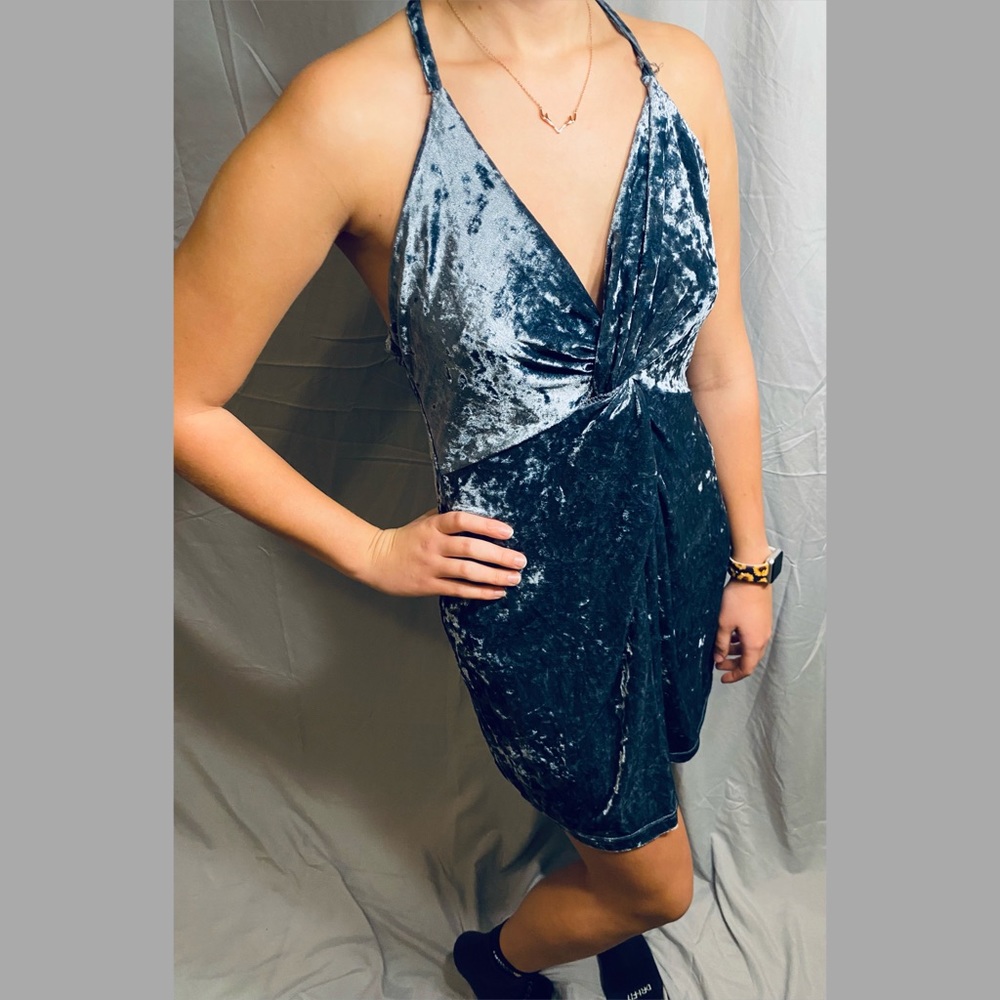 SHEIN Velvet Dress Medium